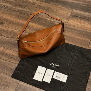 ❌SOLD❌ Celine Medium Romy Bag in Tan Supple Calfskin